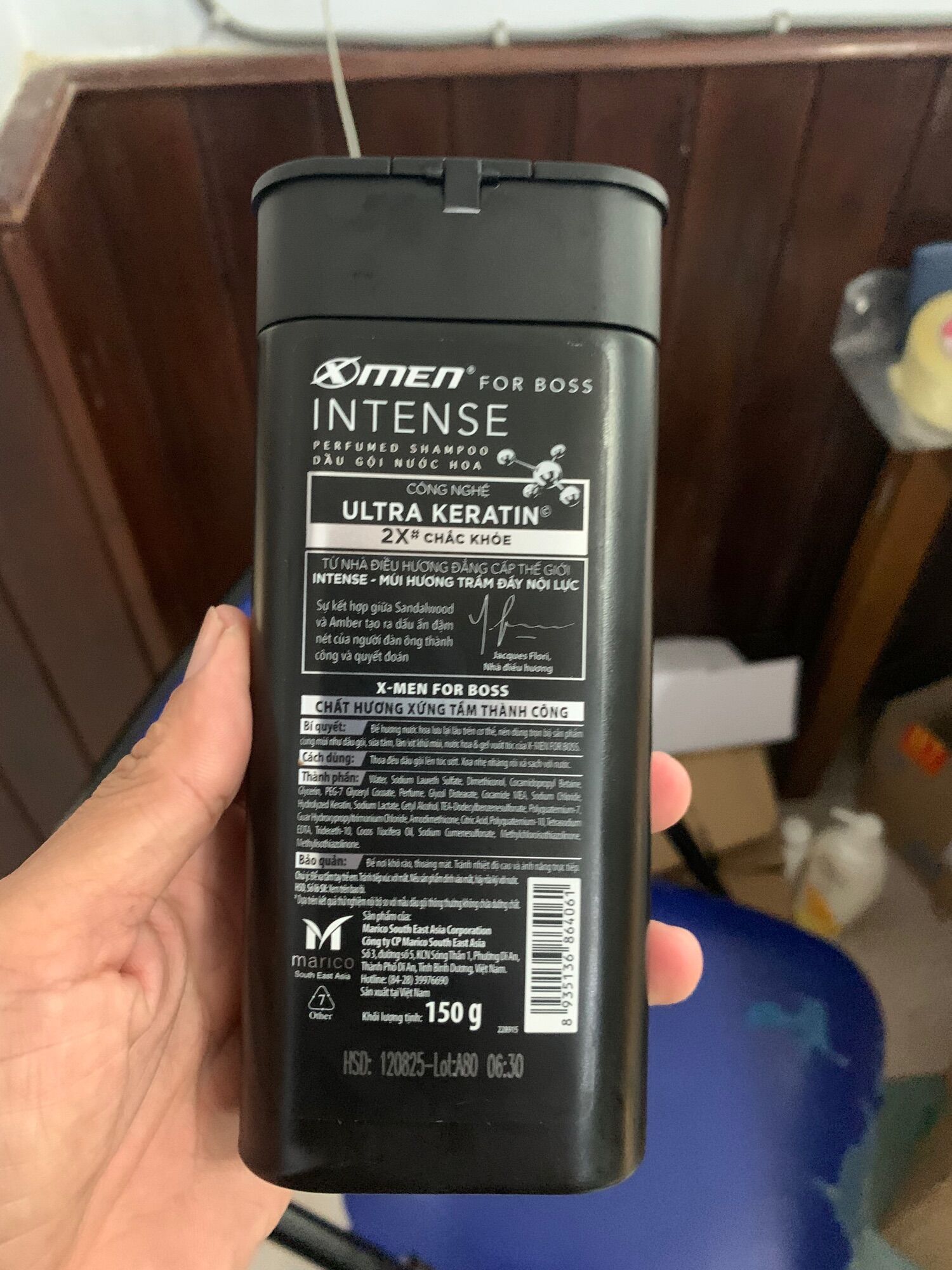 Dầu gội đầu XMen For Boss Intense 150gr (KM)