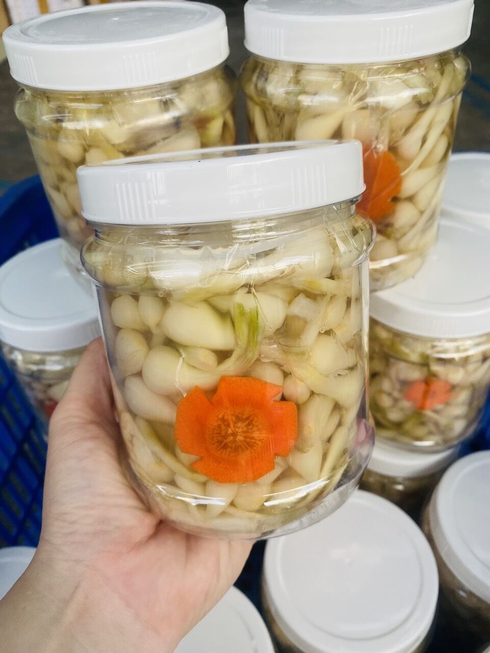 Củ kiệu ngâm chua ngọt hủ 750g