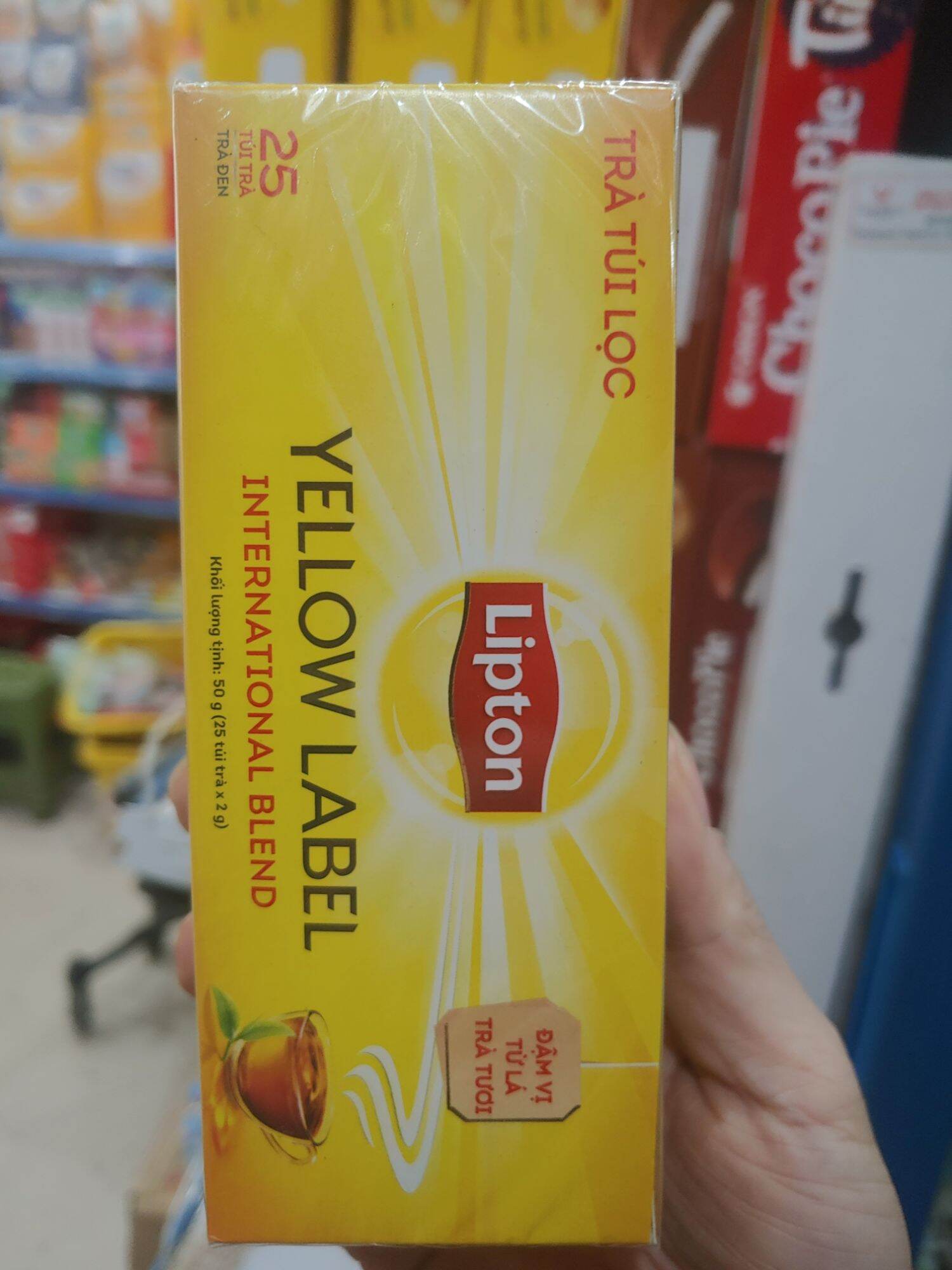 Trà Lipton nhúng hộp 25 gói