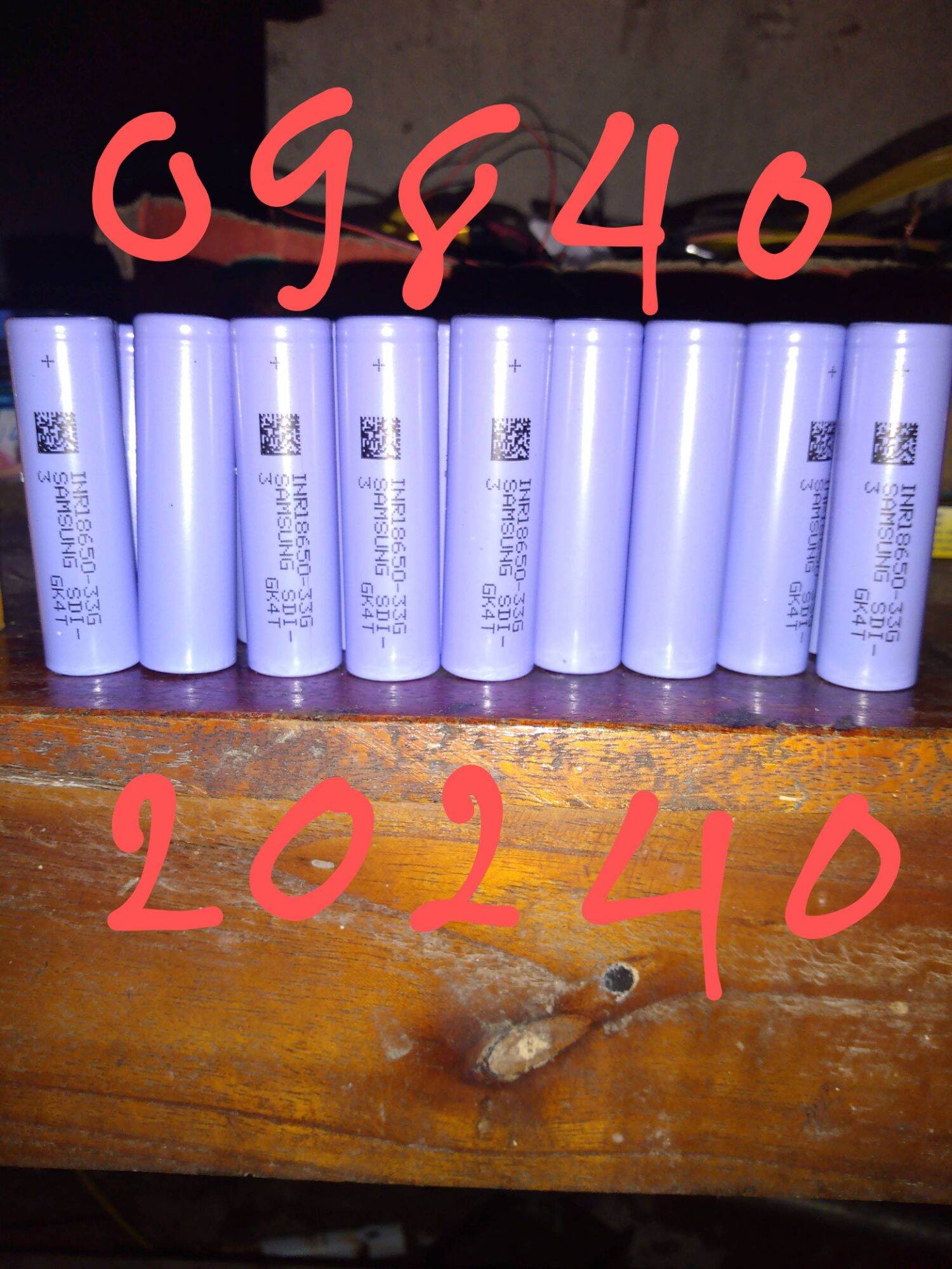 combo 20 cell pin Samsung 22p 18650 hàng chọn lọc