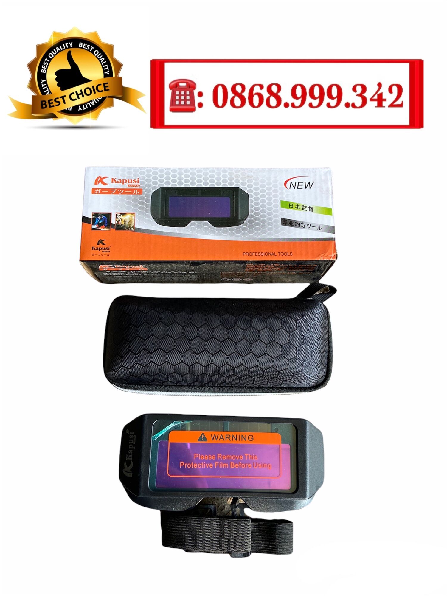 Kính hàn điện tử kapusi