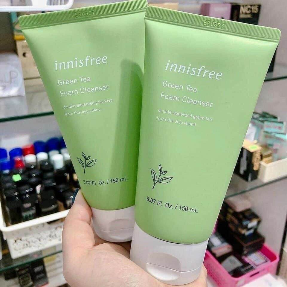 Sữa rửa mặt innisfree trà xanh