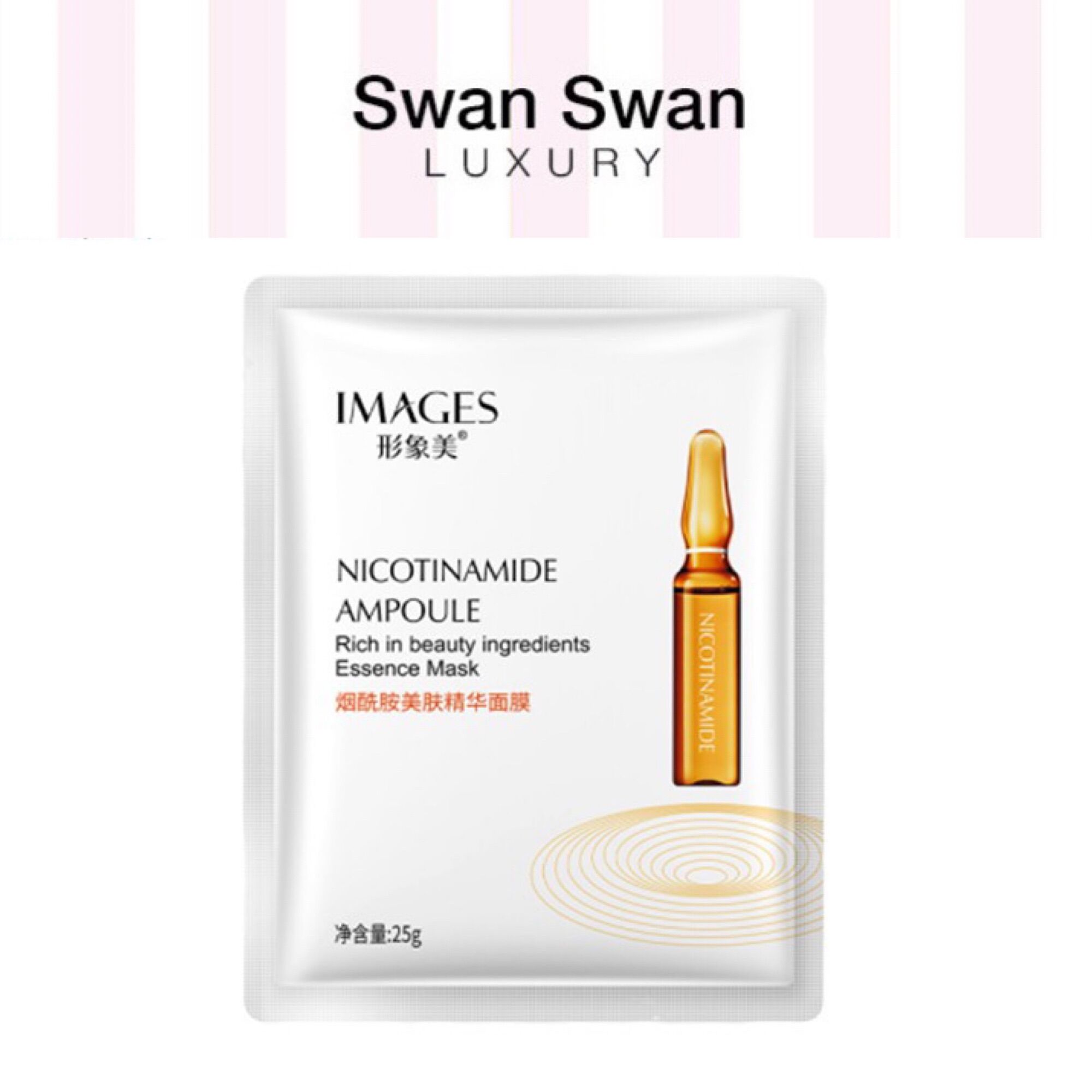 Mặt Nạ Dưỡng Da Trắng Mịm Nicotinamide Da Lão Hoá