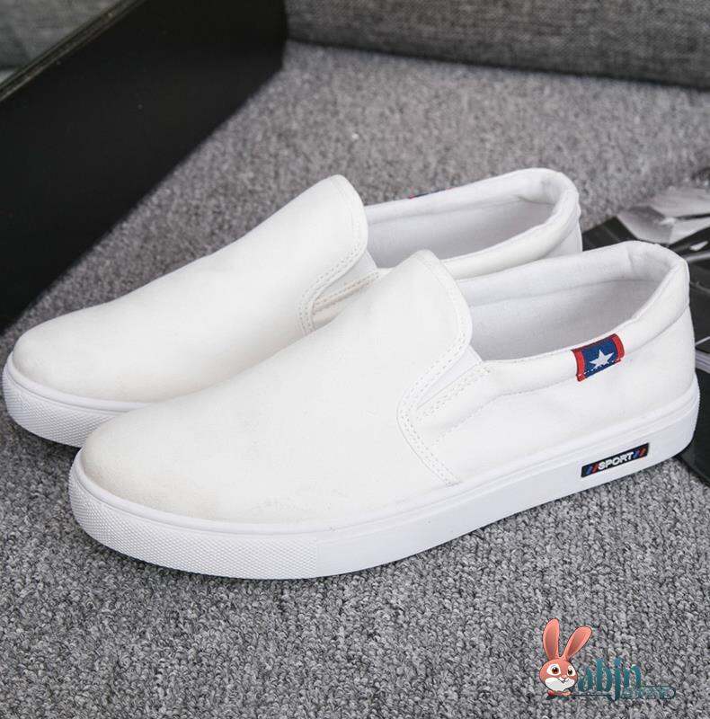 Giày Vải Chống Tĩnh Điện Thoáng Khí Cho Nam Giày Làm Việc Giày Bảo Hộ Lao Động Giày Bốn Lỗ Giày Vải Trắng Giày Bốn Mắt Không Bụi