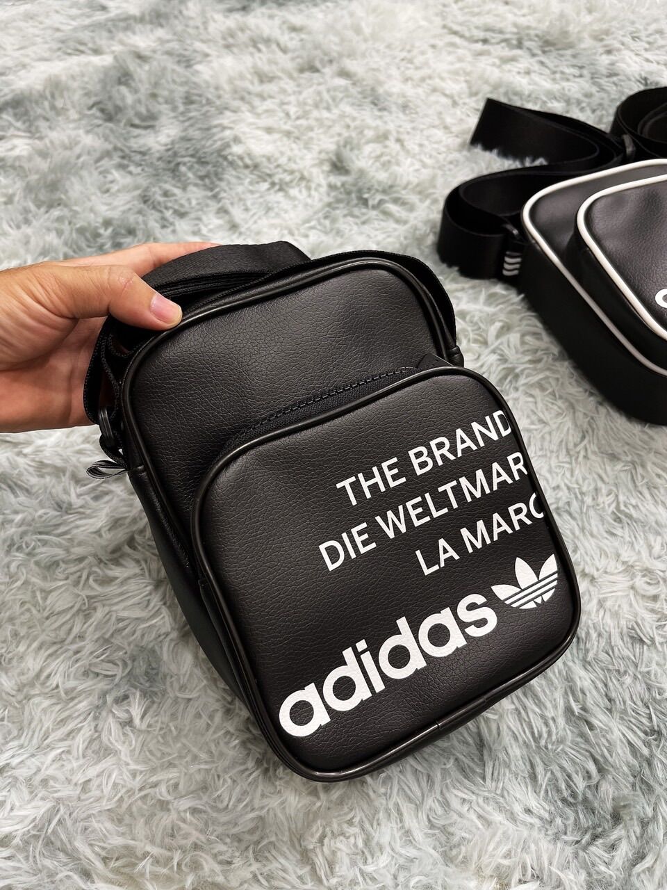 [3-5/8 Hoàn Tiền 25%]Túi đeo chéo mini Bag Adidass full tag cod chuẩn Auth cho Nam Nữ