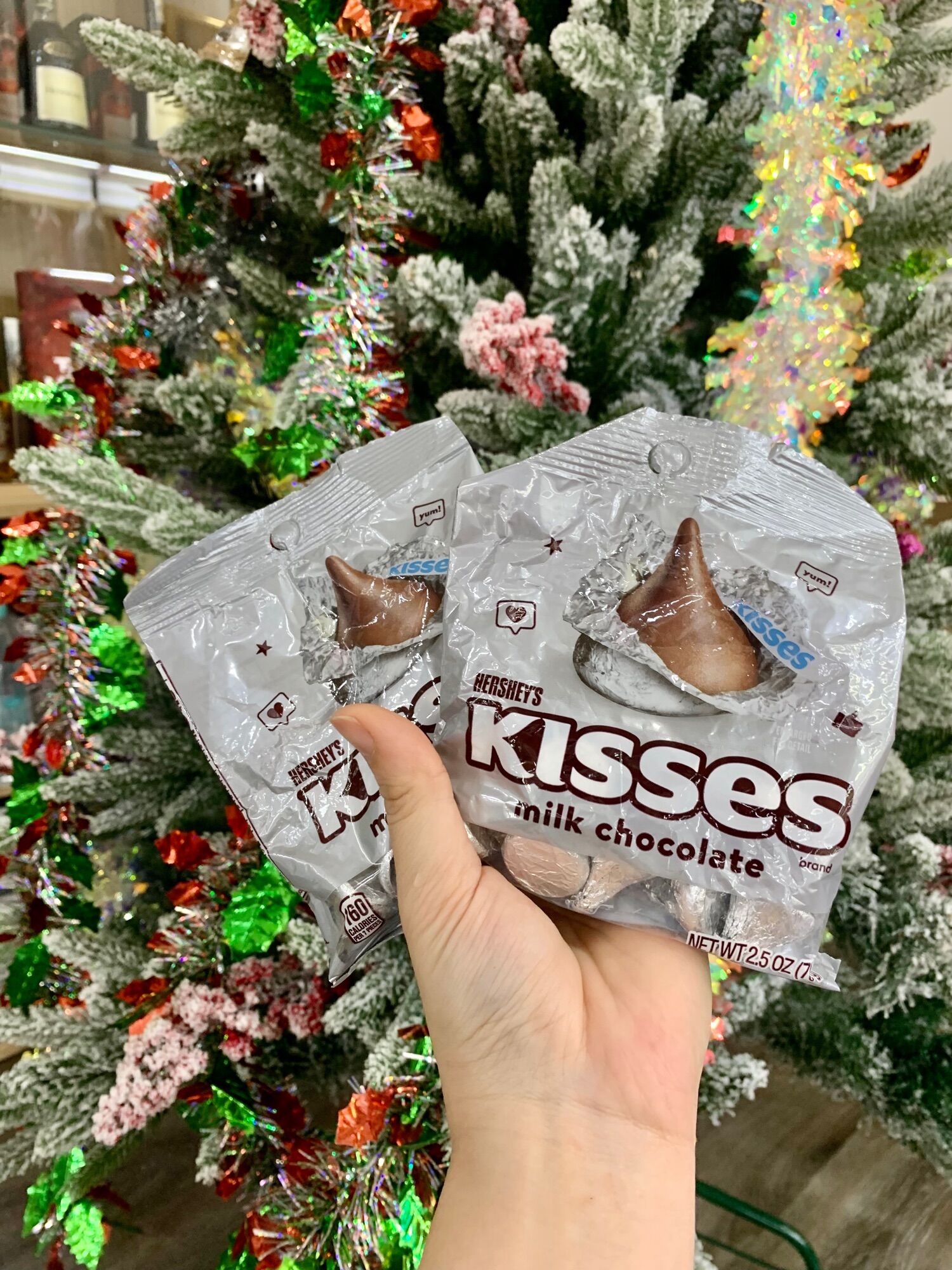 Sô-cô-la Mỹ Gói Mini Kisses - snickers - M&M ( Hàng Xách Tay)