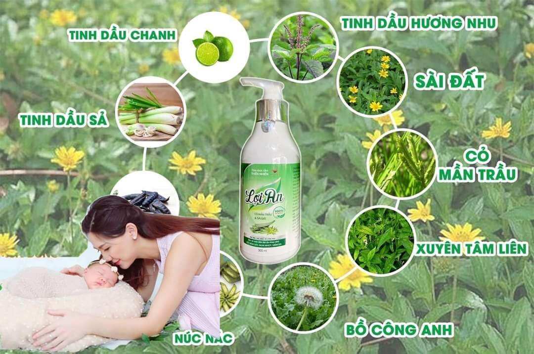 Sữa tắm gội Thảo dược Lợi An
