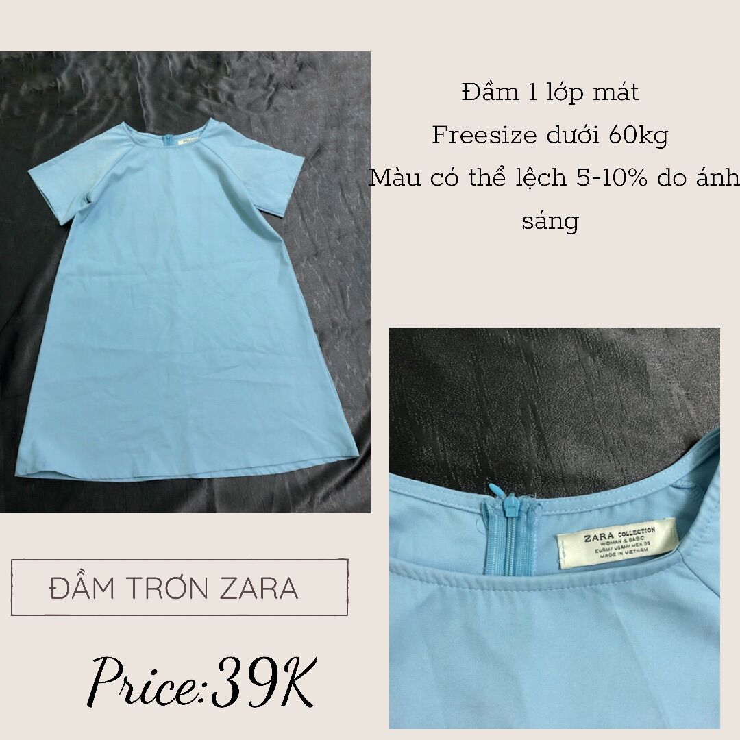 Đầm xanh trơn