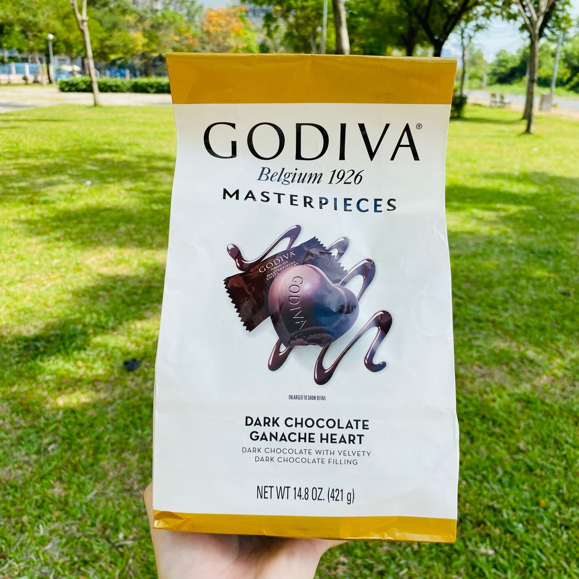 Socola GODIVA Bỉ Godiva MASTERPIECES Dark Chocolate Ganache Heart 415g🖤 ...