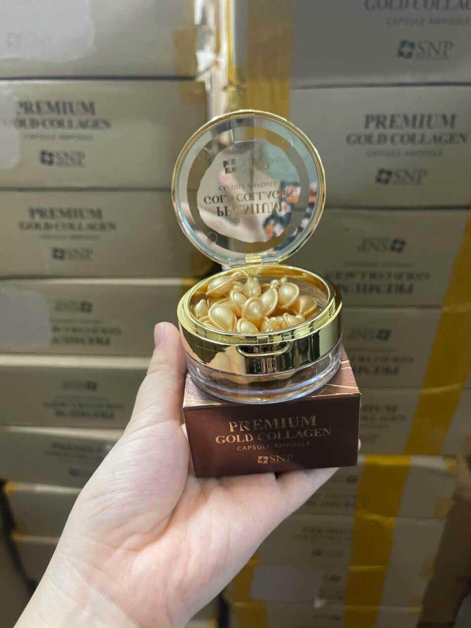 Viên collagen tươi SNP Hàn Quốc (Tặng kèm cặp mini dầu gội Nấm Truffle đa tầng Welaya)