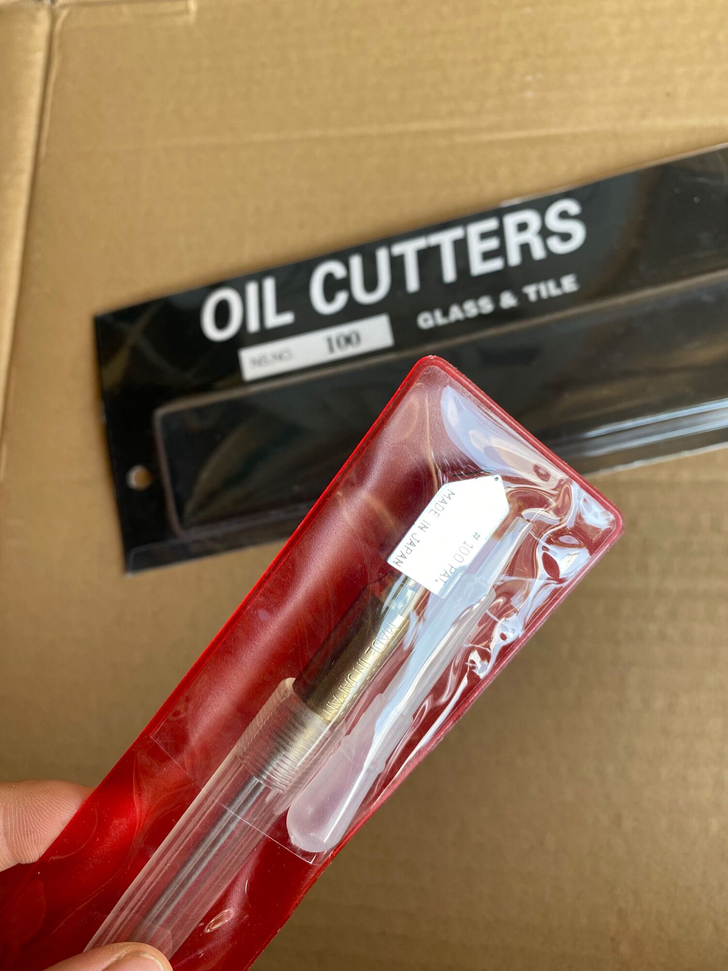 Dao cắt kính Oil cutters loại tốt - dụng cụ cắt kiếng