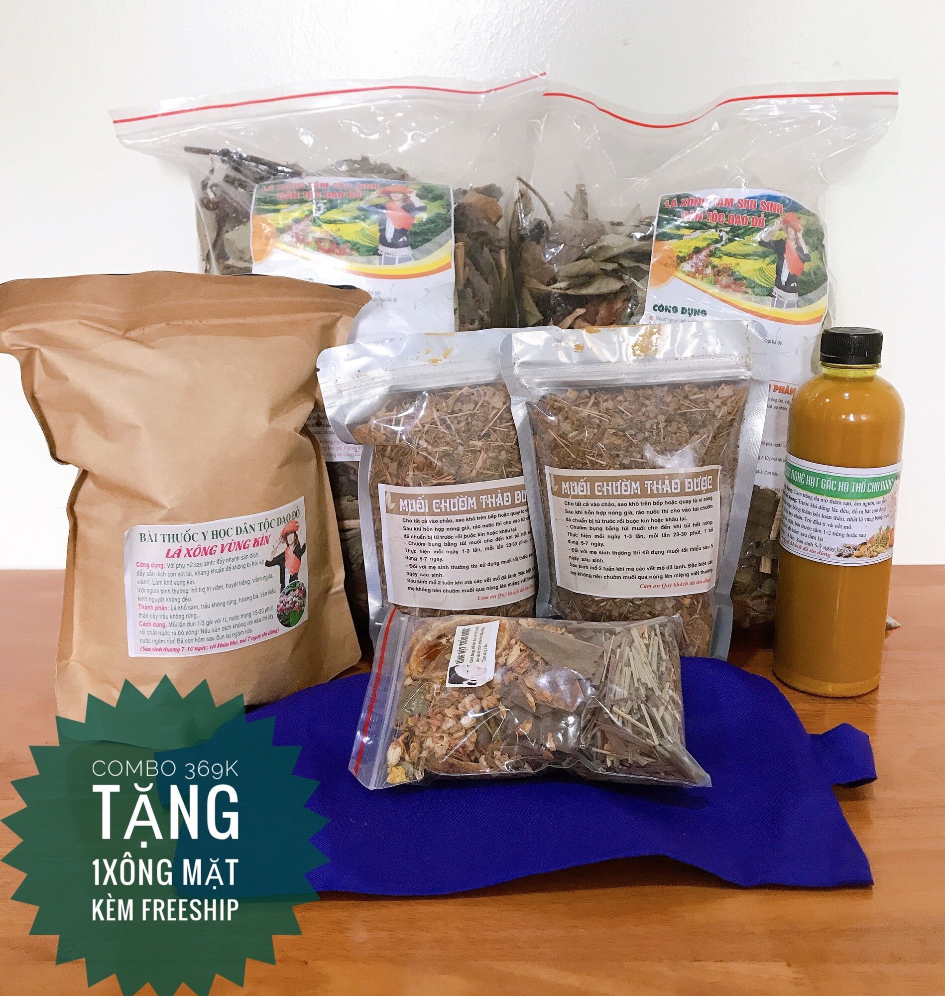 Combo tắm sau sinh cho mẹ bầu hiện đại/combo#380k