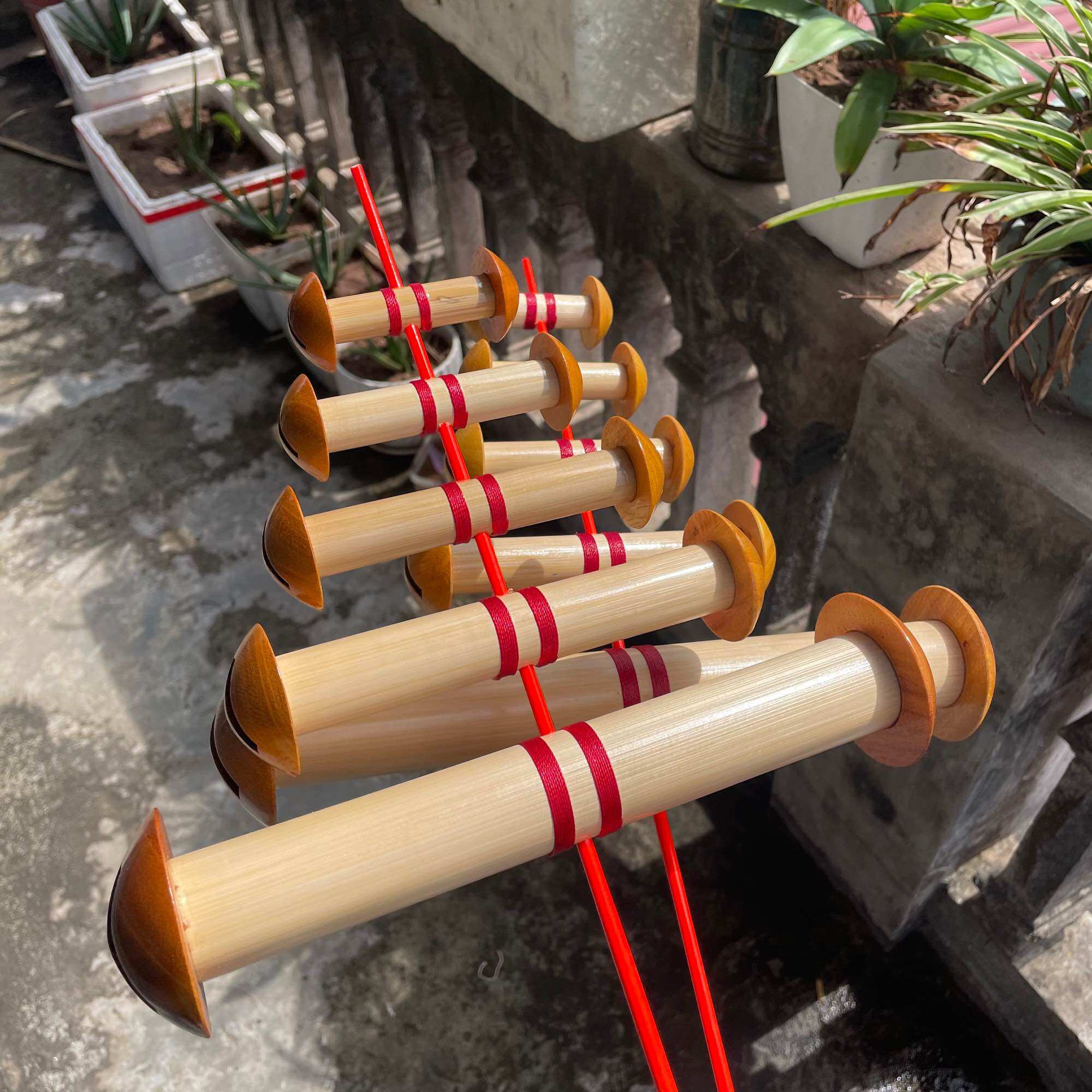 Sáo diều chuông và còi cho diều 2m