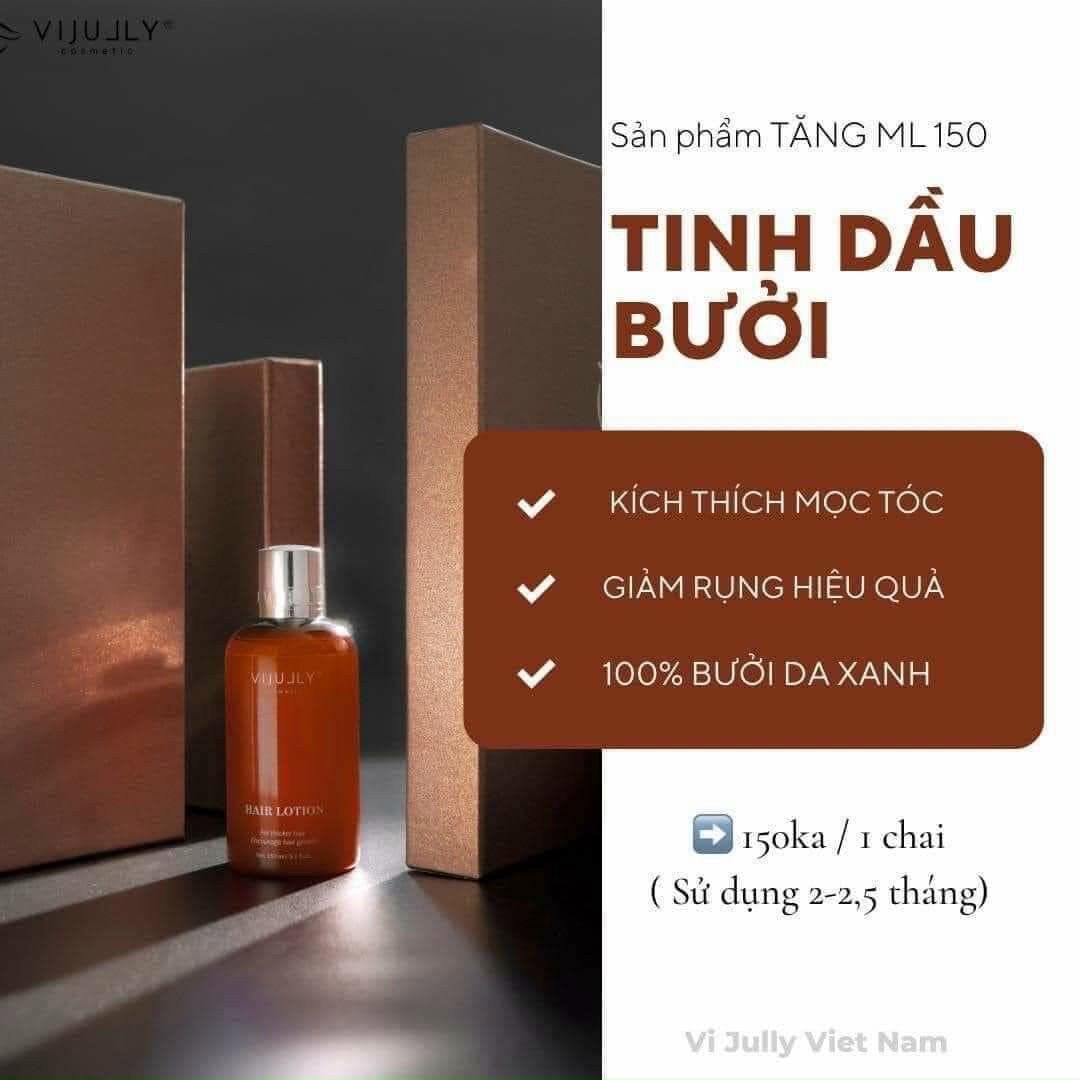 Xịt bưởi - Tinh dầu bưởi Vijully dưỡng tóc ( mẫu mới )