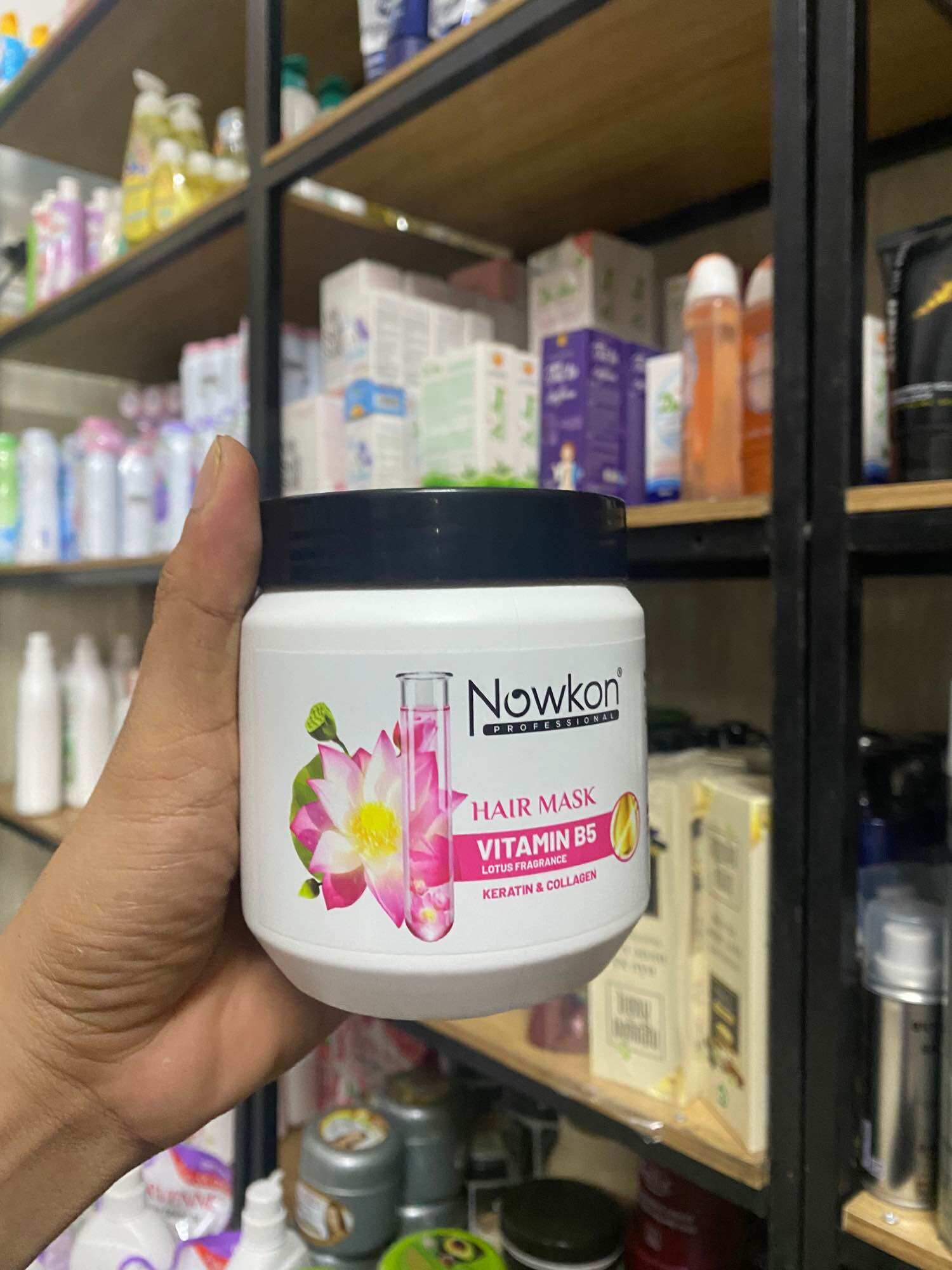 Hấp dầu phục hồi tóc collagen và keratin Lavox 500ml