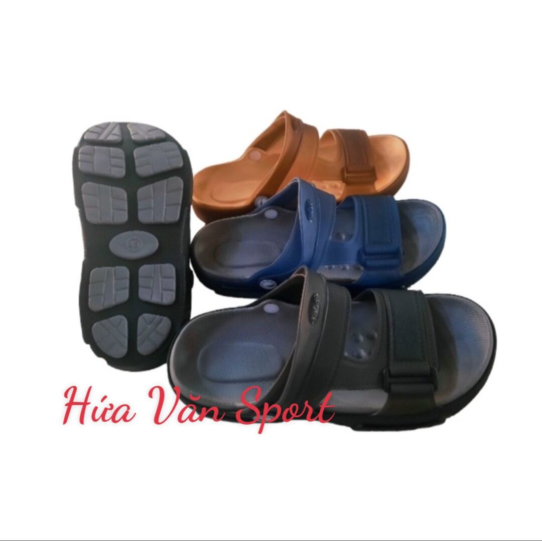 Dép nhựa nam quai ngang mềm êm size 40-44