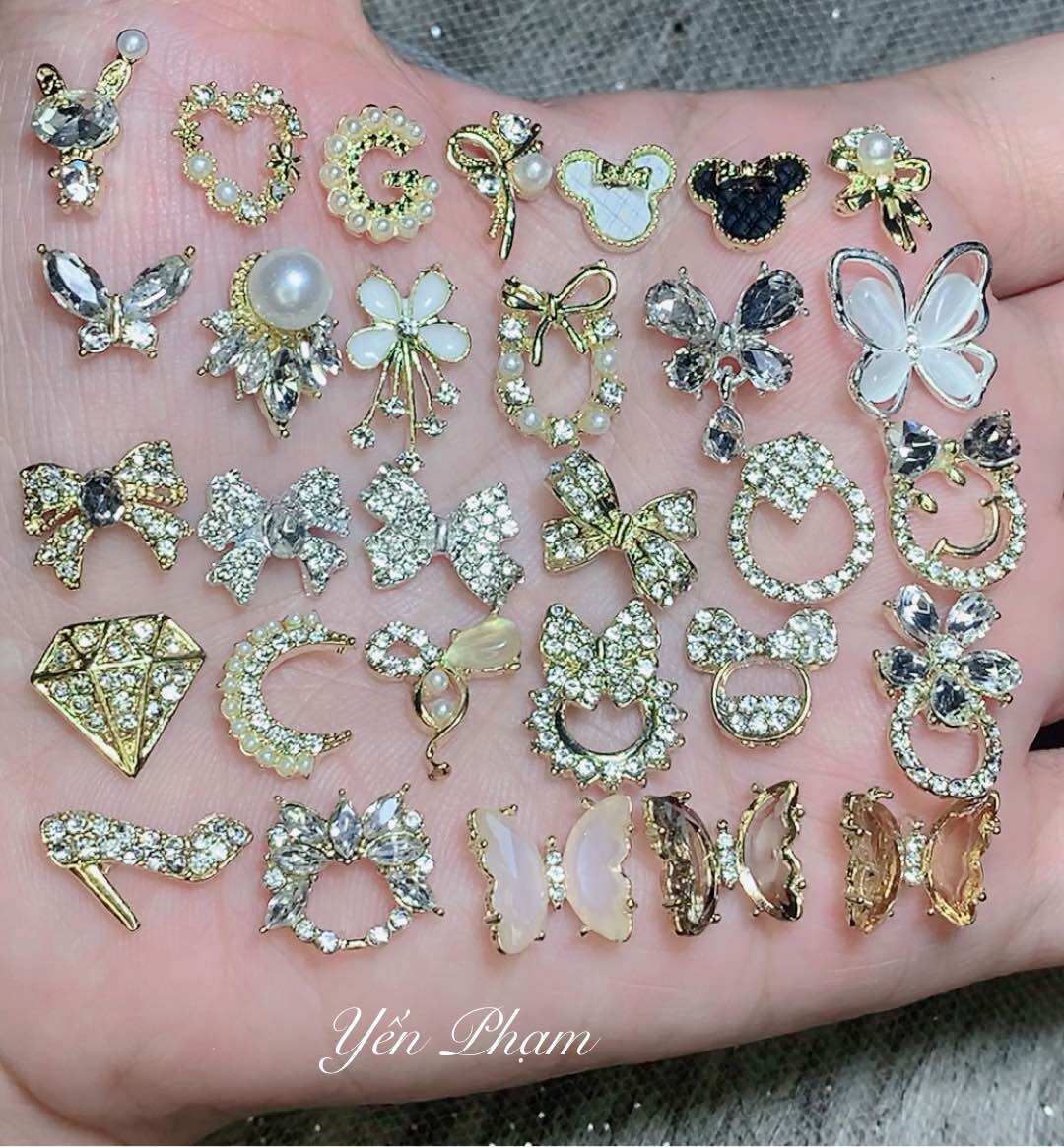 Charm kiểu siêu xinh trang trí móng tay ( 1 charm)
