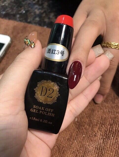 Sơn đỏ D2 bán lẻ Phụ kiện Nail