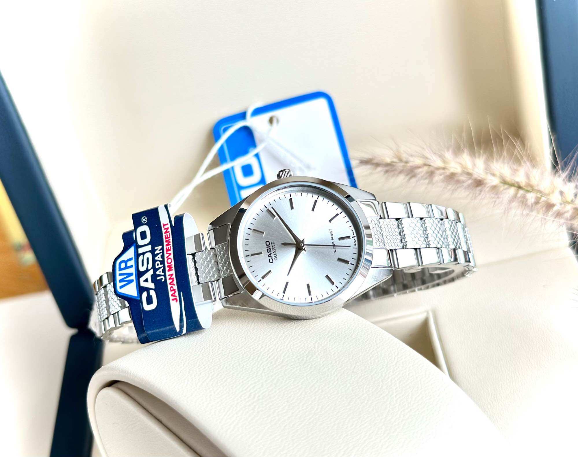 Đồng Hồ Nữ Casio Japan Dây Thép LTP-1274D-7A