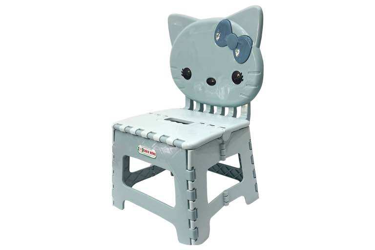 Ghế Xếp Tựa Lưng Mèo Kitty cho bé
