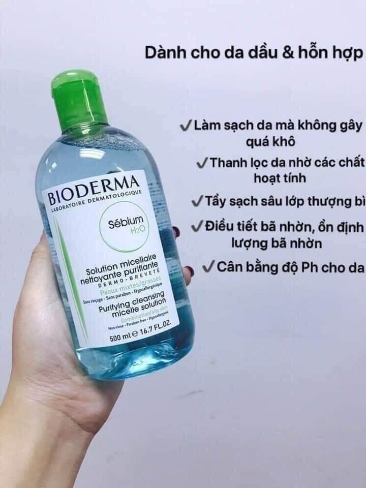 Nước tẩy trang Bioderma
