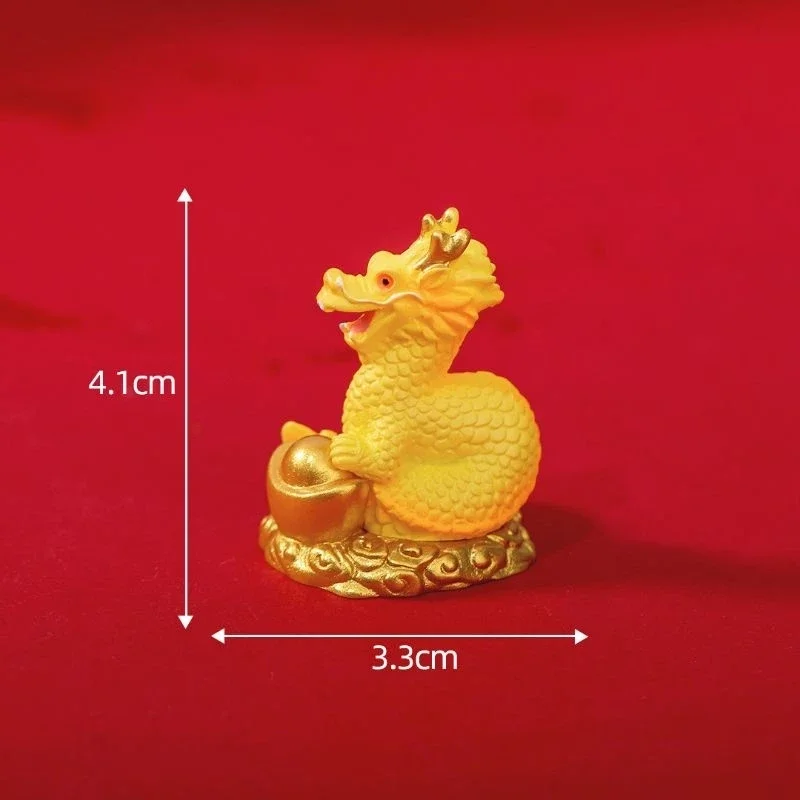 Mô hình trang trí tiểu cảnh Tết năm Thìn 2024