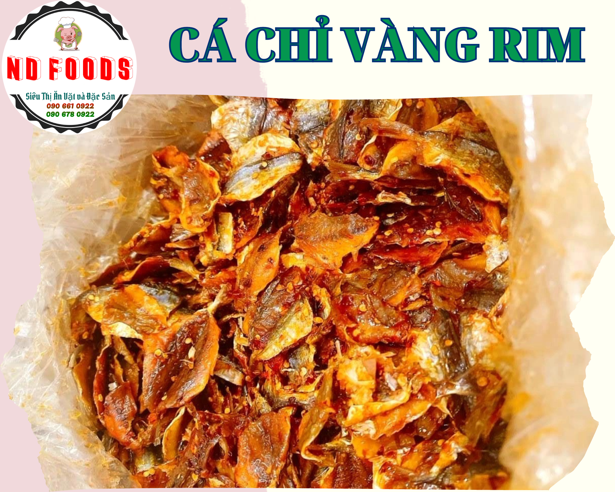 Cá chỉ vàng rim hủ pét 250g tiện lợi
