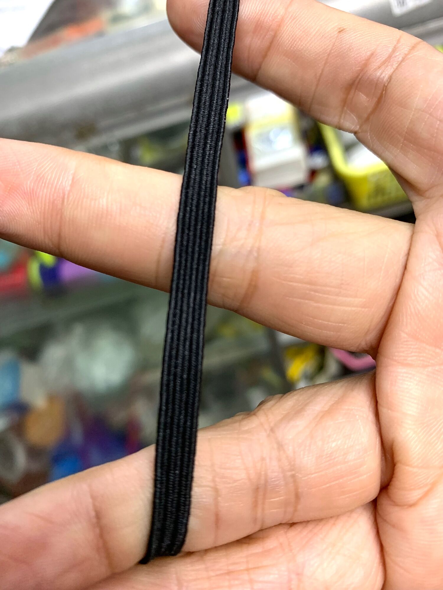 10m thun luồn quần đen hiệu Sài Gòn.