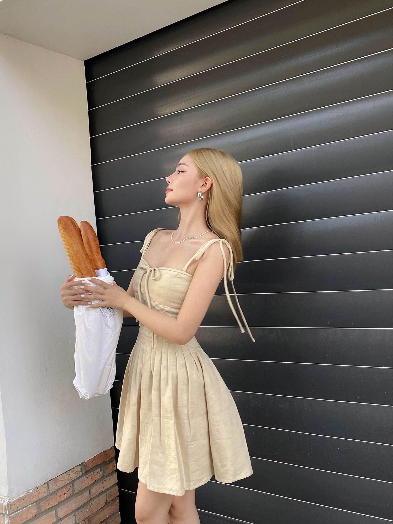 Season studios | july dress đầm xếp ly