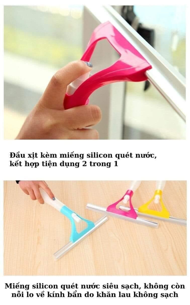 Cây lau kính kèm bình xịt