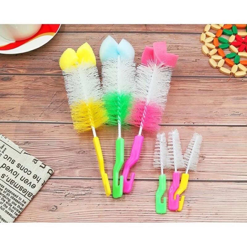 Bộ dụng cụ cọ rữa bình sữa 2 chi tiết