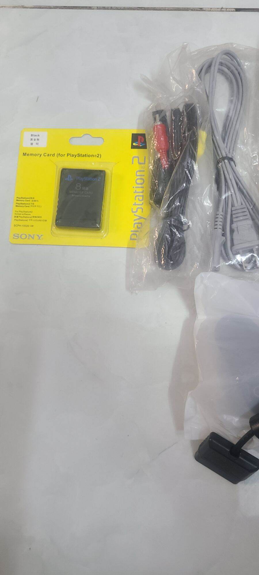 máy ps2 full phụ kiện ( chơi được ps1 ) ( thanh toán tiền mặt , thanh toán thẻ đều được )