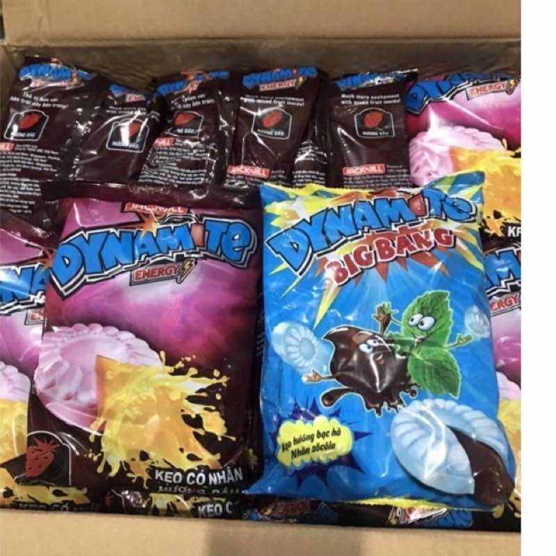 Kẹo Dynamite Big Bang gói 330g (vị Bạc Hà/Socola)