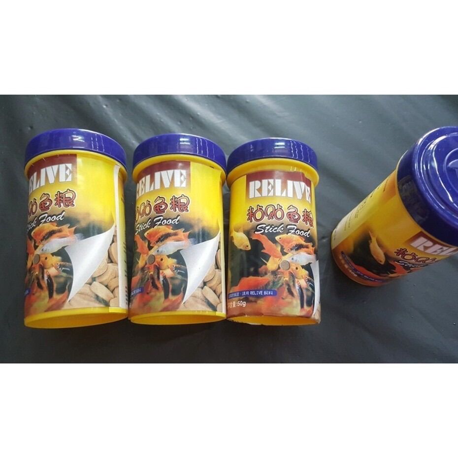 Thức ăn cho cá Relive - cám dán Relive