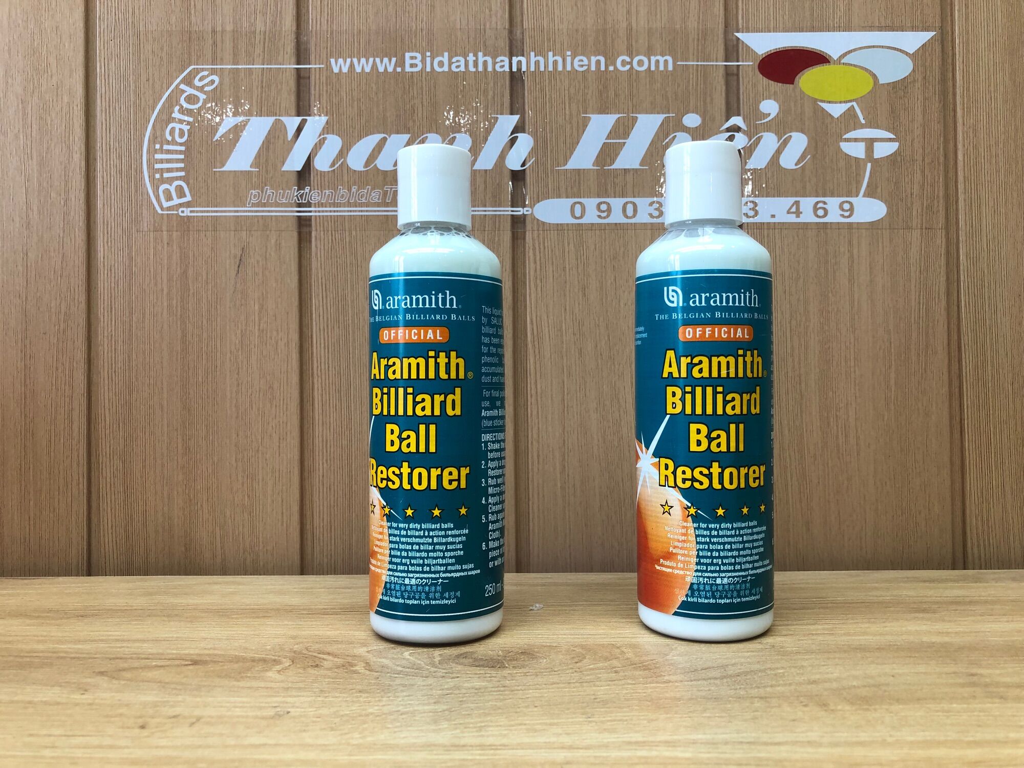 Nước phục hồi bi bida aramith nhập khẩu bỉ