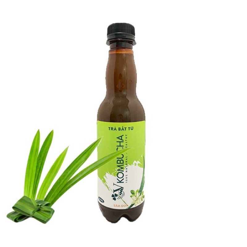 Combo Trà Kombucha 4 Vị: Dâu, Đào, Sâm Dứa, Trà Xanh