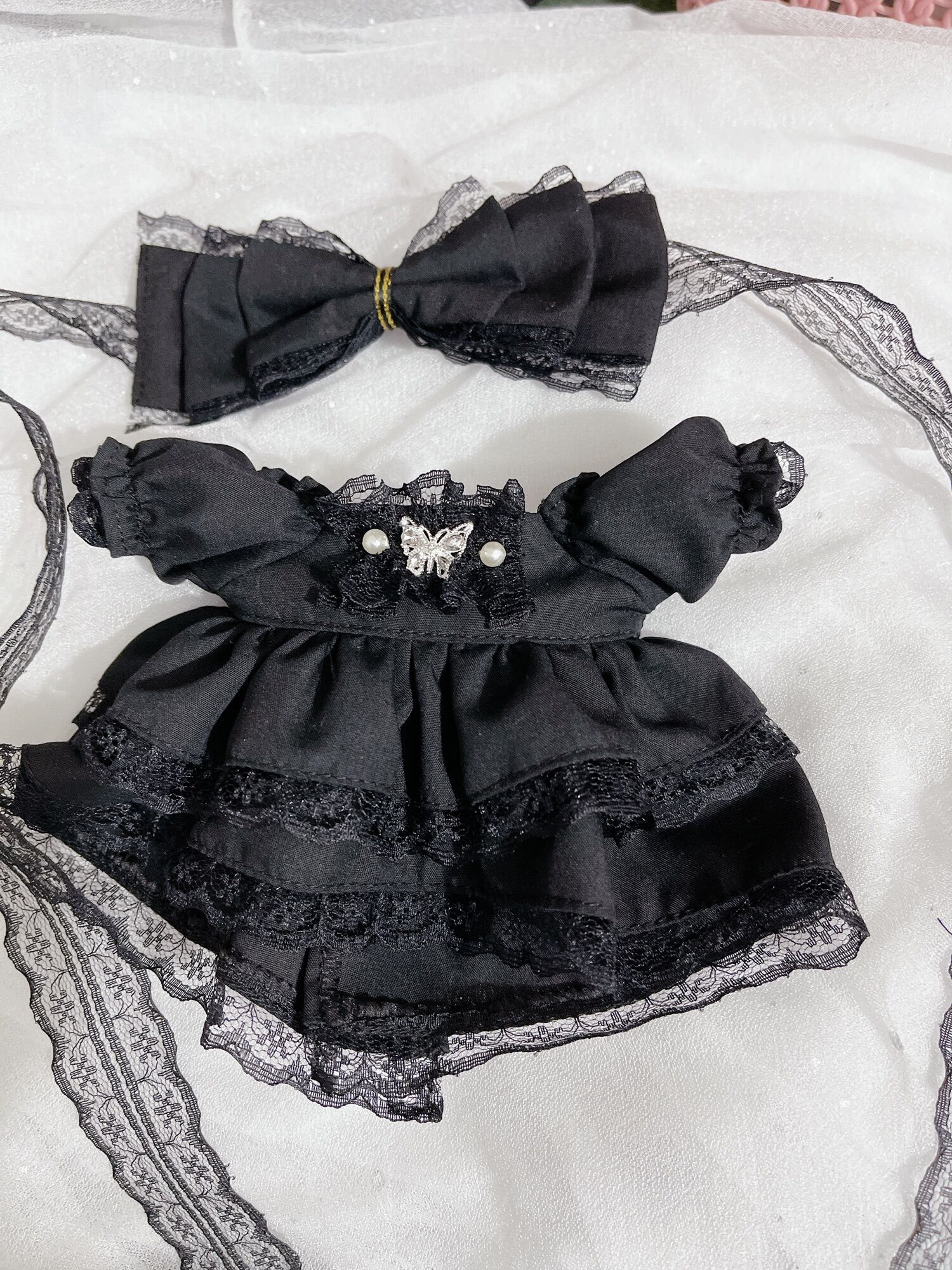 Outfit doll đầm cưới