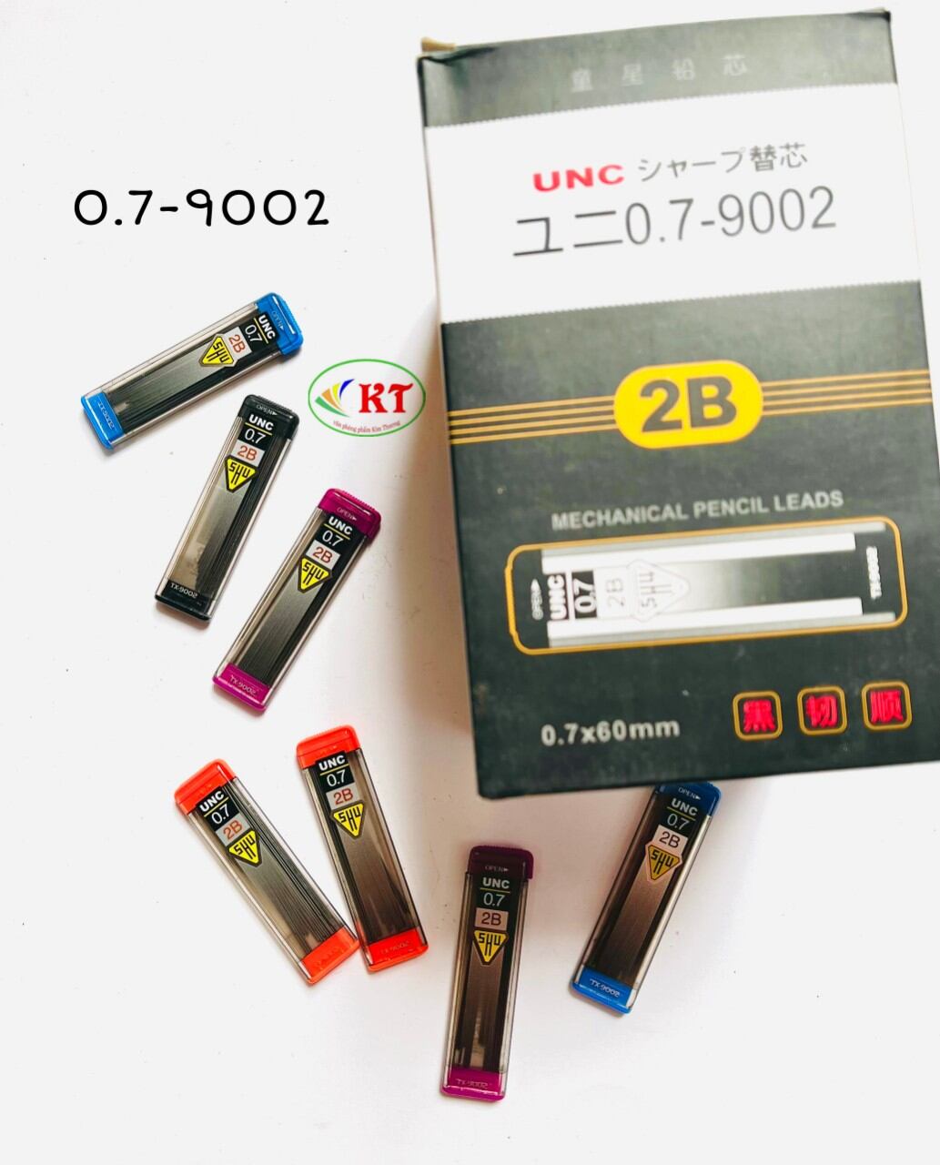 Ruột bút chì bấm 2B - 0.5mm - 0.7mm - 0.3mm