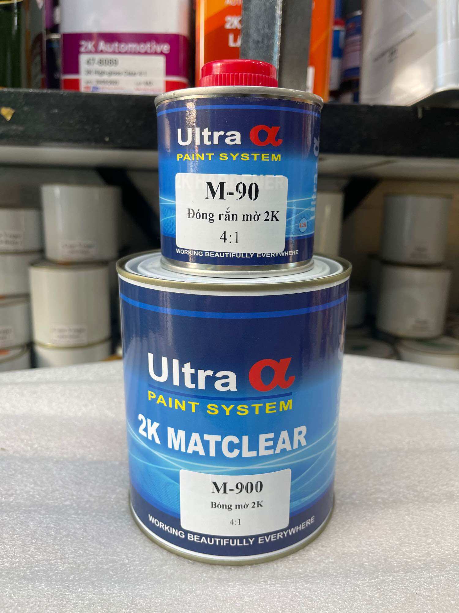 2K Matte Varnish 100% Ultral (Car Paint - Motorcycle Paint) Includes Hard Coating