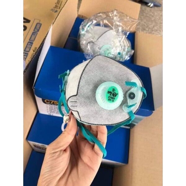Combo 50 khẩu trang c750v hàn quốc chính hãng ..