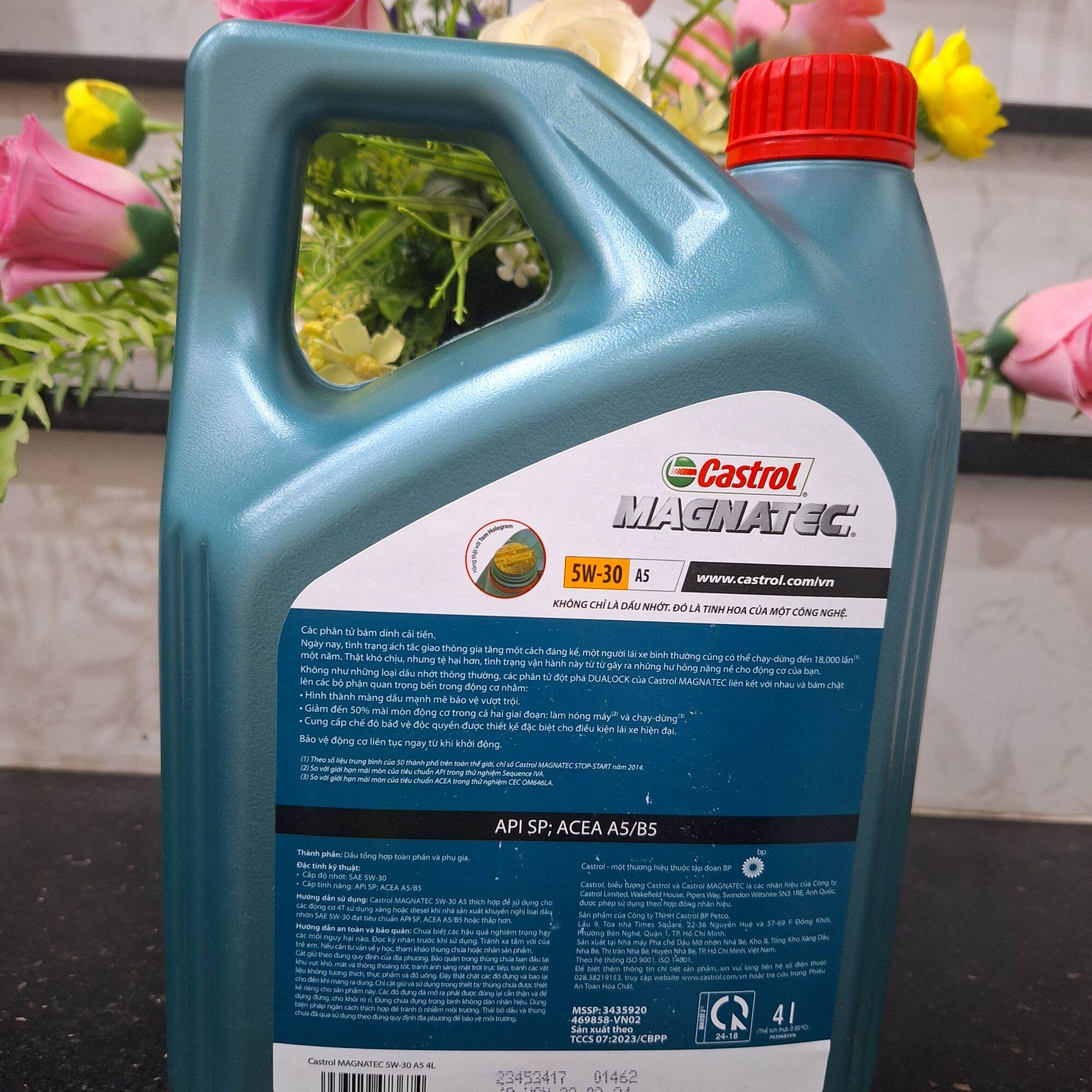 nhớt castrol 5w30