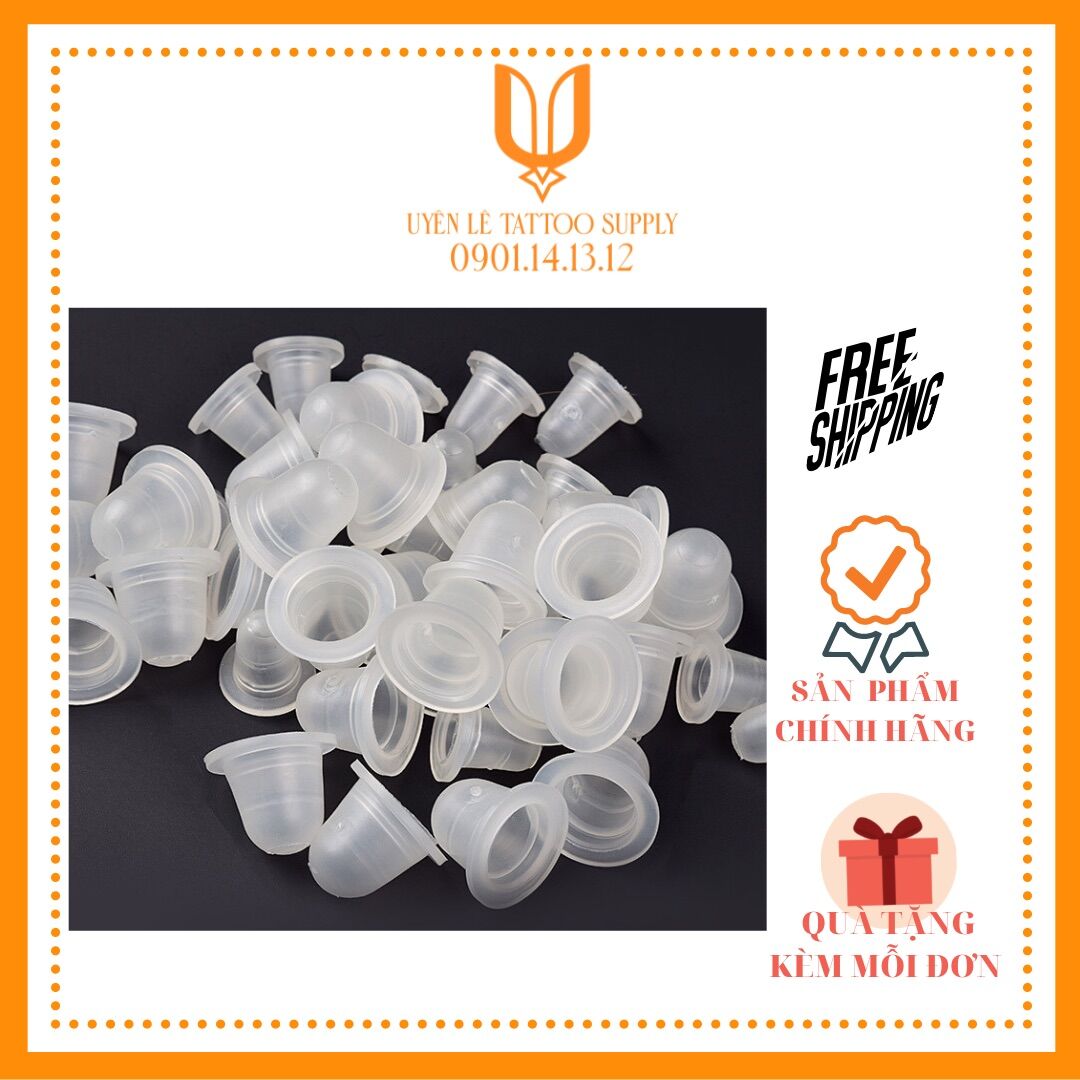 CHUM ĐỰNG MỰC SILICON SIZE NHỎ
