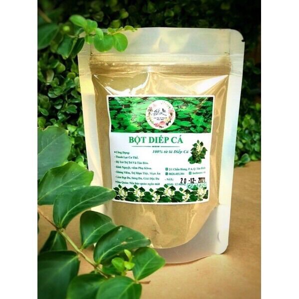 (BỘTHOUSE) BỘT ĐẮP MẶT NẠ DIẾP CÁ HỖ TRỢ XẸP MỤN ẨN DƯỚI DA: