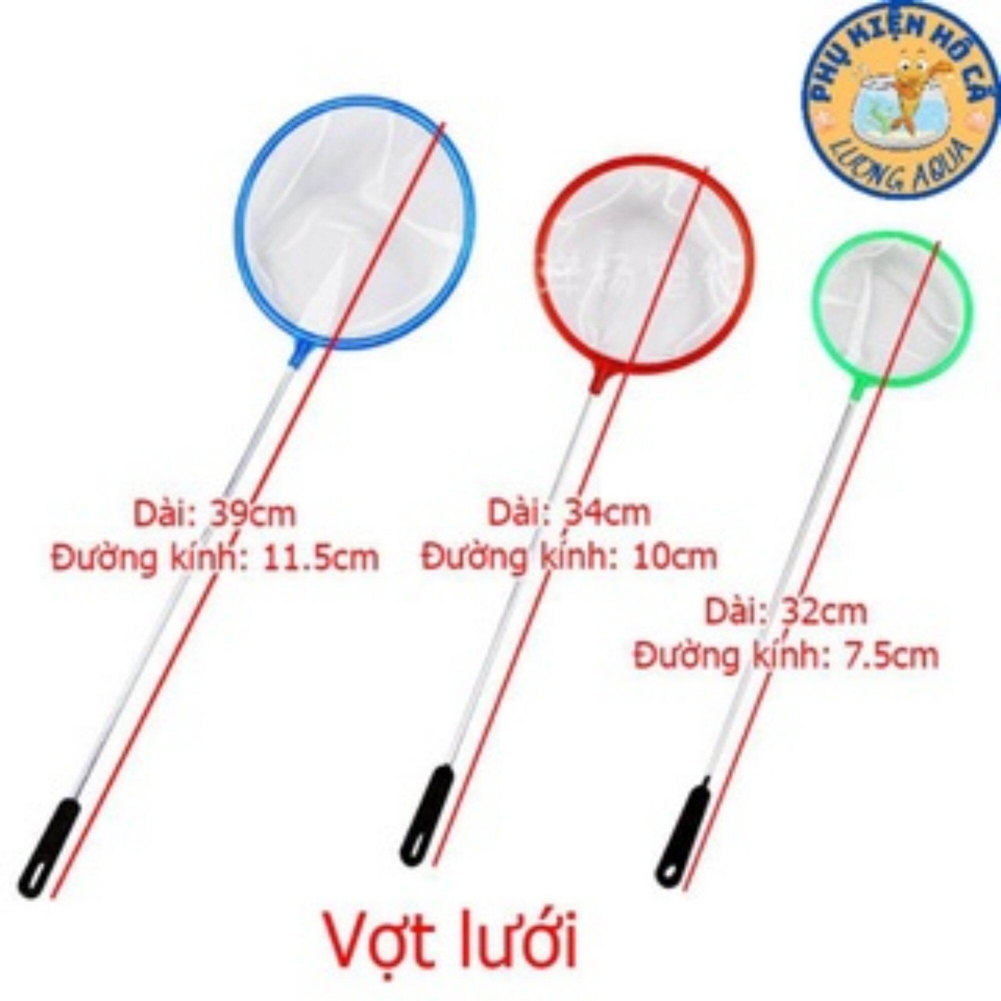 Vợt cá tròn,vợt lưới thưa, vợt nano nhiều kích thước betta, guppy, atm... ,phụ kiện hồ cá cảnh thủy sinh, hòn non bộ
