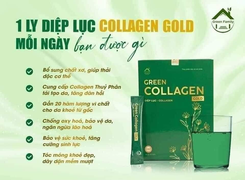 [ FREESHIP MAX ]Diệp Lục Collagen mẫu mới