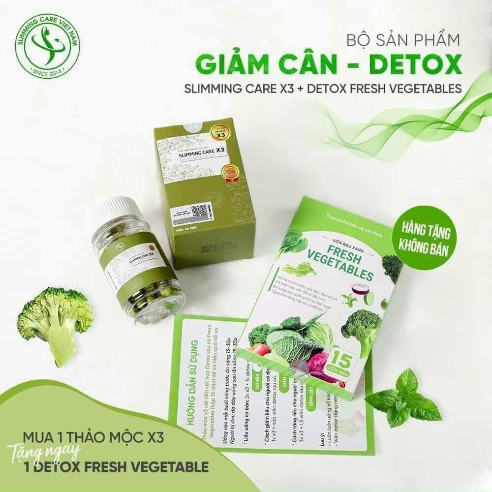 Giảm cân SLIMMING CARE X3 phiên bản mới