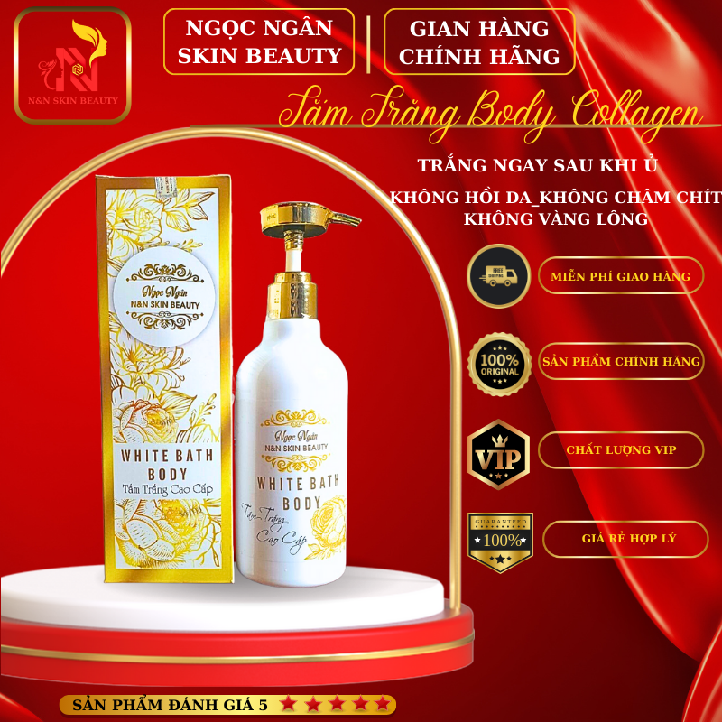 Tắm ủ trắng collagen & sữa non