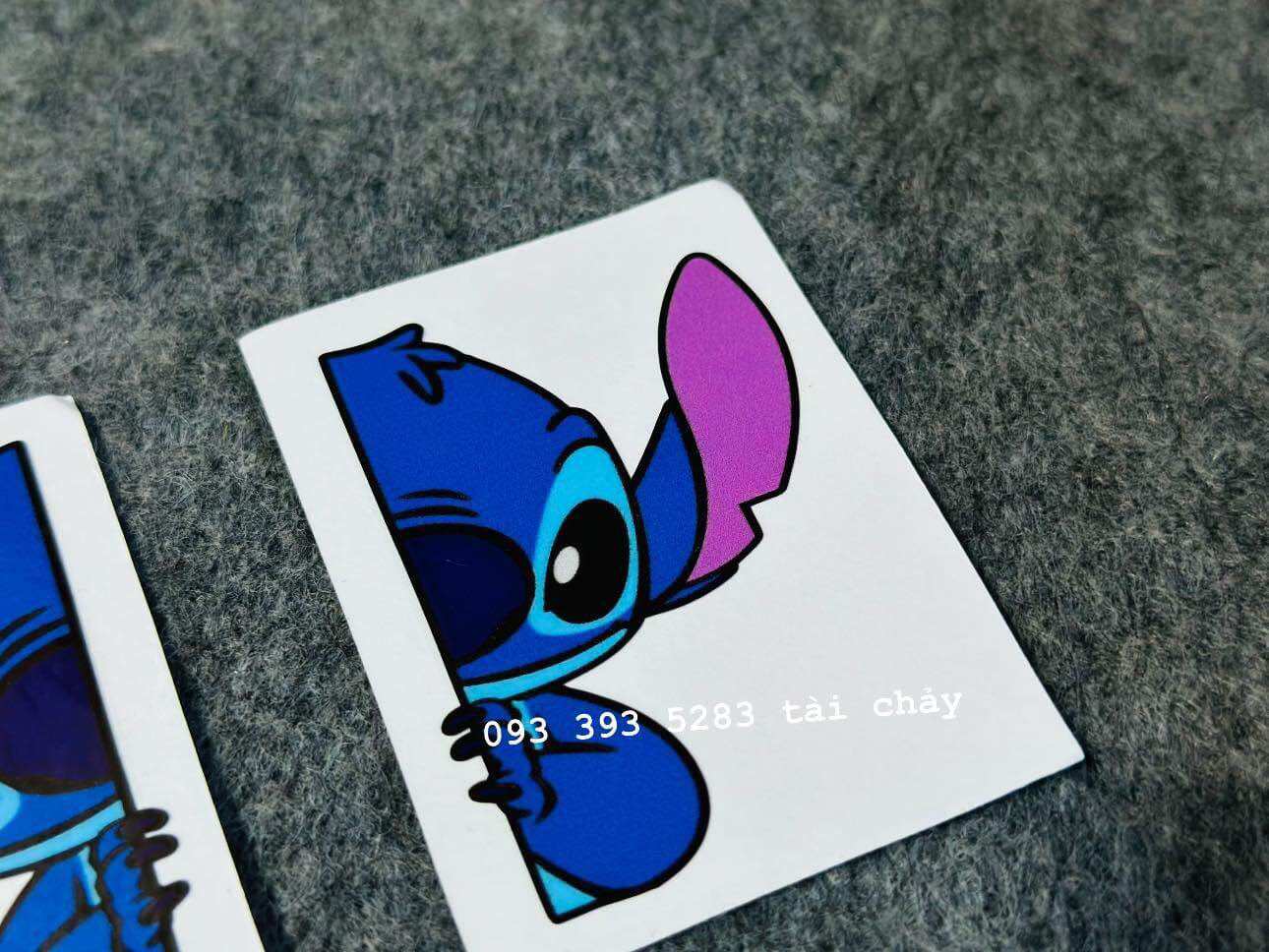 [ 1 MIẾNG ] TEM STICKER DÁN TRANG TRÍ XE VÀ NHIỀU VI TRÍ KHÁC