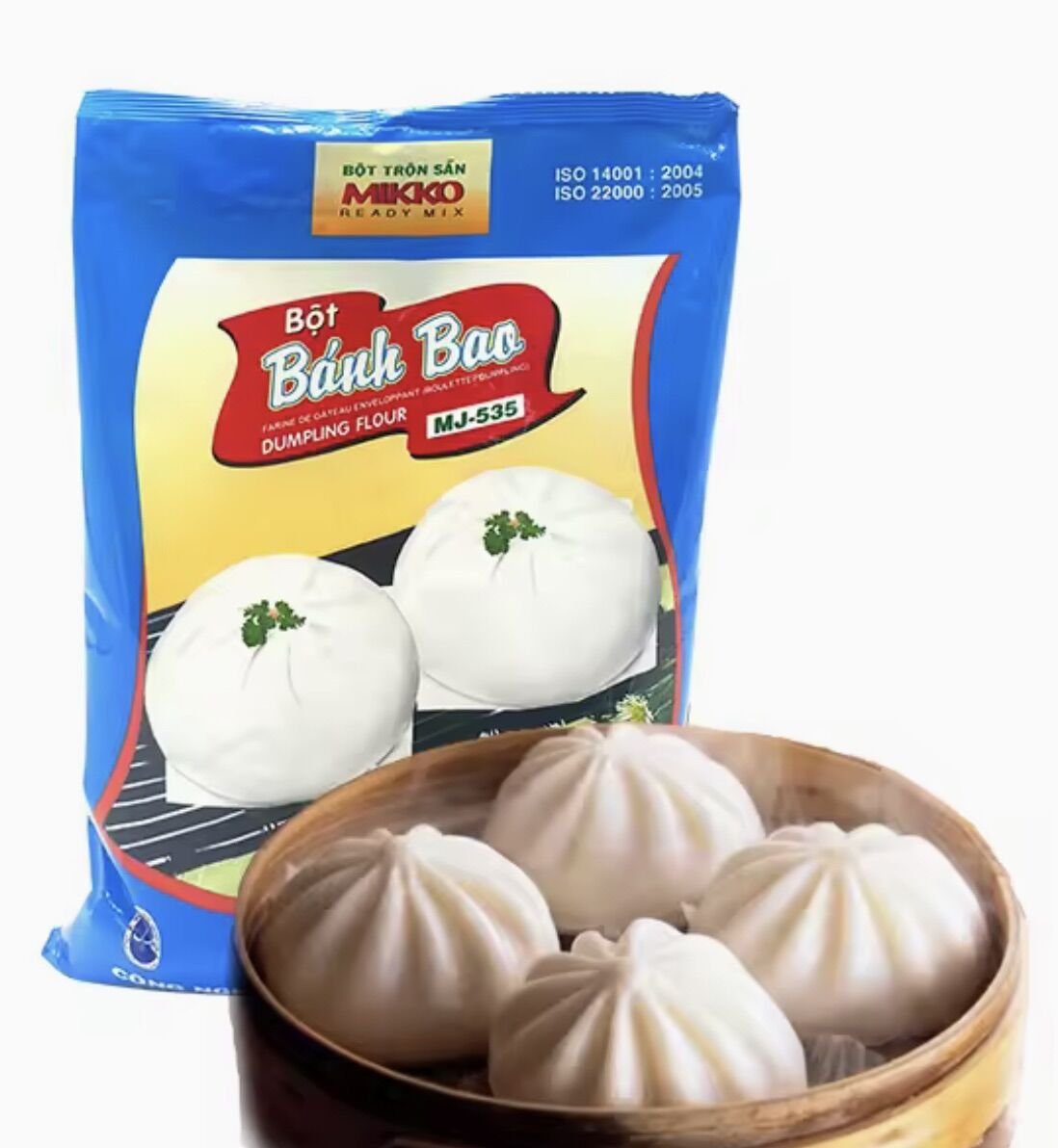 Bột bánh bao Mikko trộn sẵn có men 1kg