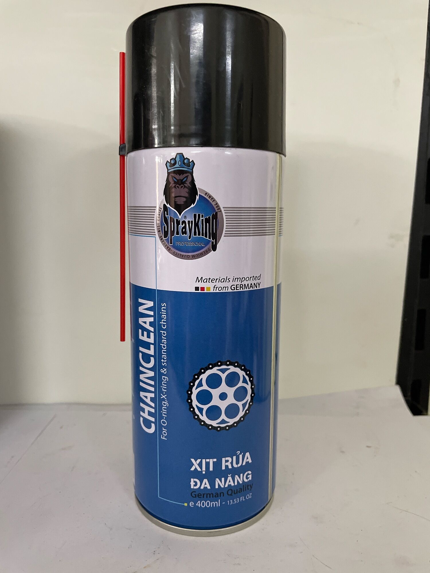 [HCM]Chai rửa sên vệ sinh sên xích xe máy Sprayking 400ml